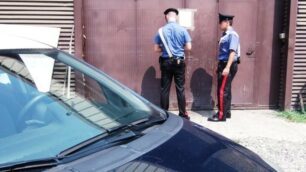 Operazione dei carabinieri  a Desio