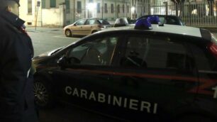 Un controllo dei carabinieri