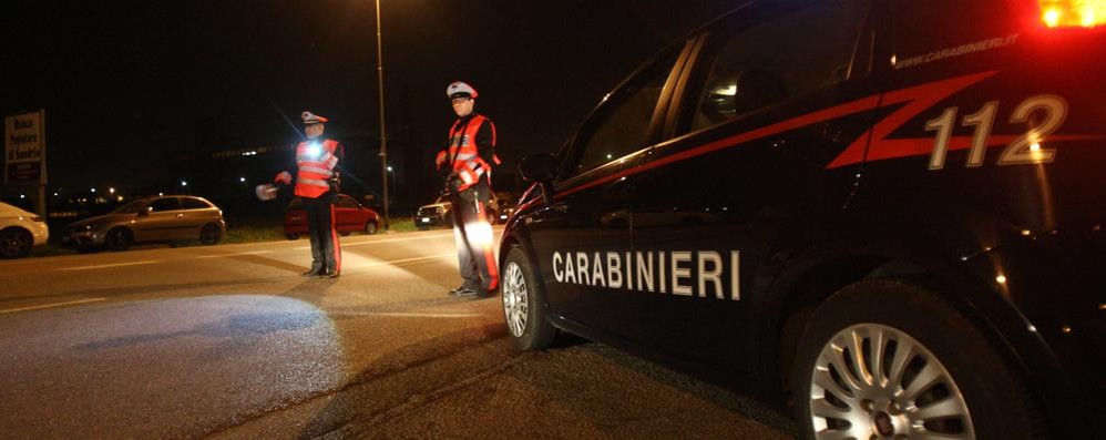 Controlli notturni dei carabinieri