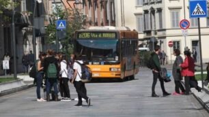 Una linea monzese di autobus