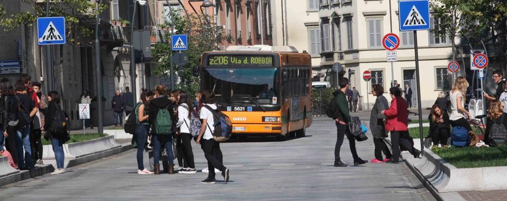 Una linea monzese di autobus