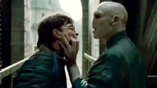 Harry Potter con Lord Voldemort