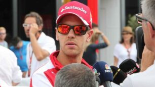 Sebastian Vettel, terzo al via domenica
