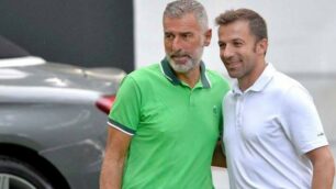 Golf, Mauro Tassotti e Alex Del Piero nella gara Pro Am che ha anticipato l’Open d'Italia a Monza - foto da Facebook/Italian Open