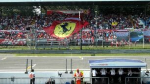 Il rettilineo del traguardo dell’autodromo di Monza