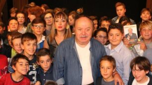 Lino Banfi sul palco del teatro Sant’Ambrogio