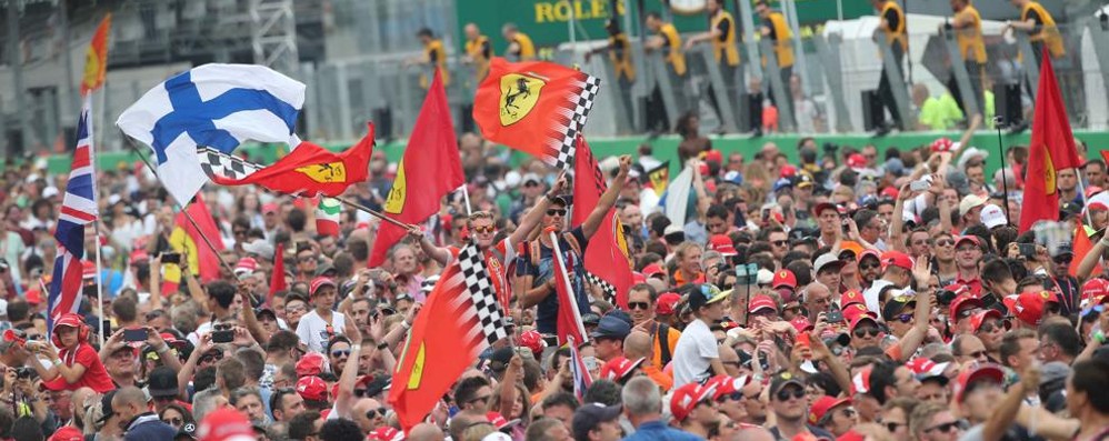 L’autodromo oggi: qui subito dopo la vittoria di Rosberg