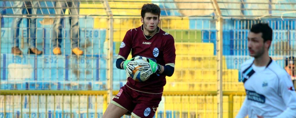 Andrea De Toni con la maglia del Lecco