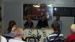 Incontro della Lega nord a Lentate sul Seveso - foto Cristitna Marzorati