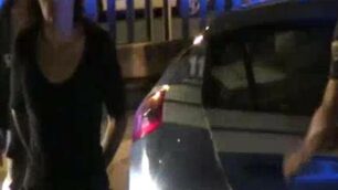 Un arresto da parte degli agenti della polizia di stato