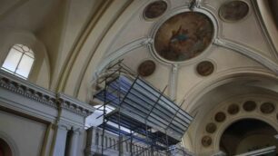 Monza, le verifiche strutturali in Sala Maddalena