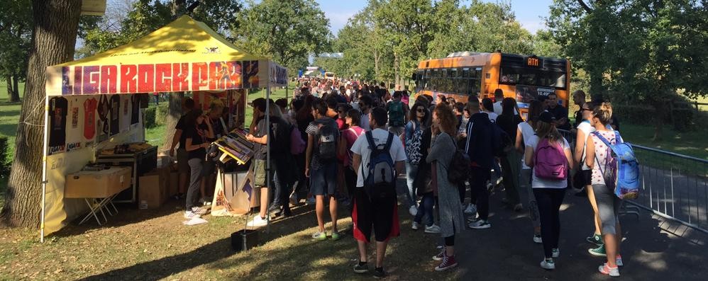 I fan di Ligabue nel Parco