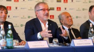 Monza, presentazione 73 Open d’Italia di golf: Roberto Maroni