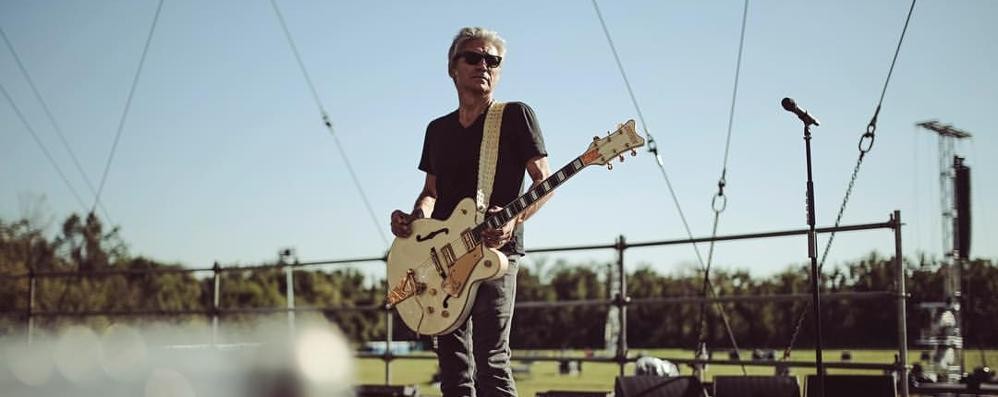 Ligabue sul palco di Monza