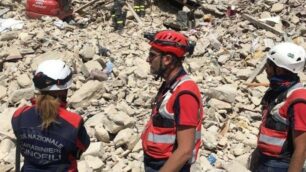 Volontari brianzoli nelle zone colpite dal terremoto
