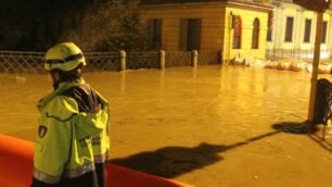 Monza, l ondata di piena del Lambro nel novembre 2014