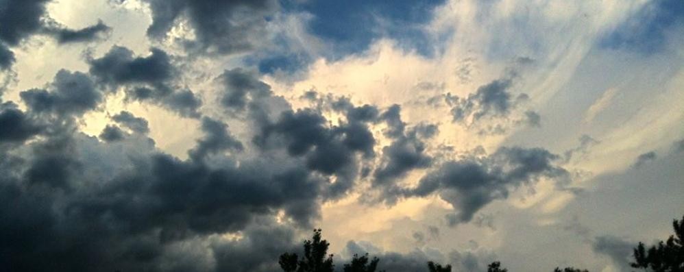 Torna a coprirsi il cielo della Brianza