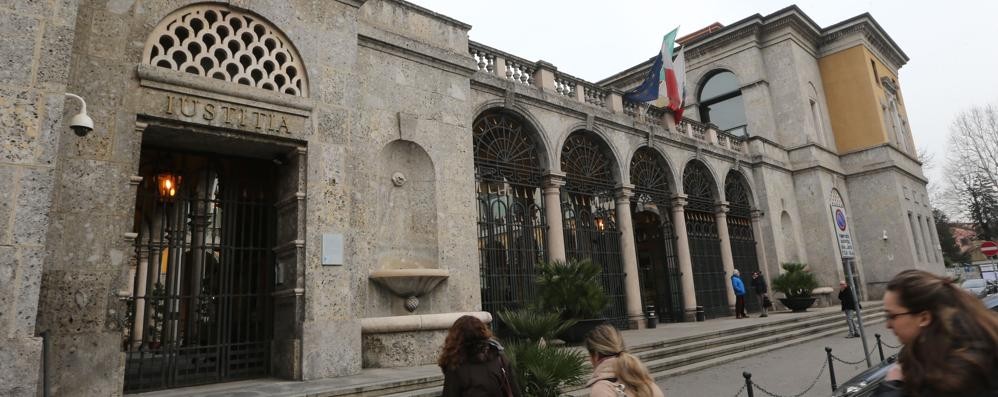 L’ingresso del tribunale