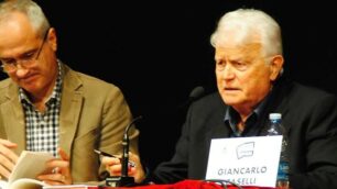 GiancarloCaselli, qui con Lorenzo Frigerio di Libera,