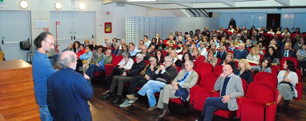 La presentazione di “Il fiume ha sempre ragione” a palazzo Terragni