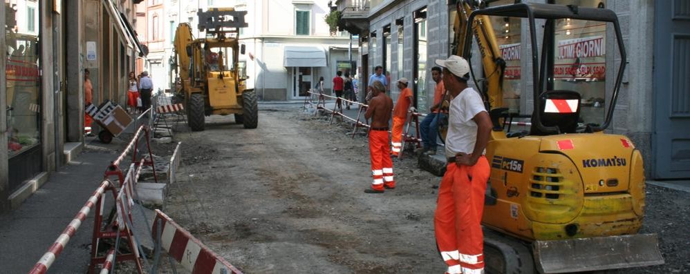 Mezzi da lavoro al lavoro - foto d’archivio