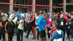 StraVimercate prima della partenza dall’oratorio di via Valcamonica - foto dalla pagina facebook della manifestazione