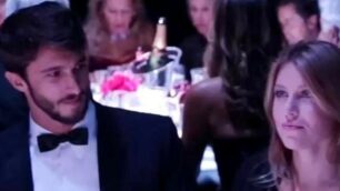 Monza Barbara Berlusconi e Lorenzo Guerrieri alla serata AmFar di Milano