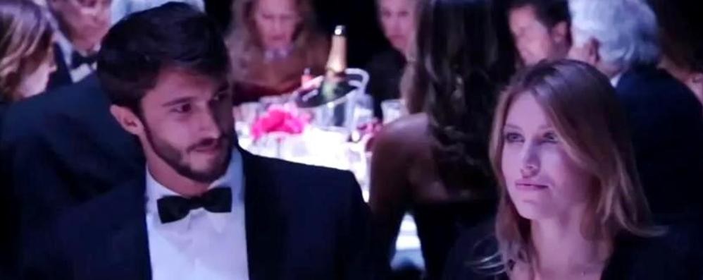 Monza Barbara Berlusconi e Lorenzo Guerrieri alla serata AmFar di Milano