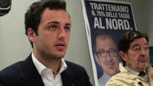 Il segretario della Lega nord i Monza, Federico Arena