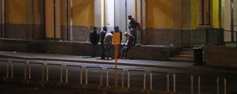 Monza, il parcheggio di piazza Castello dietro la stazione Fs