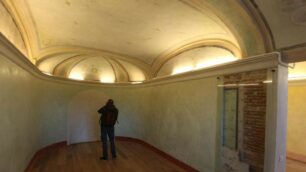 La stanza da bagno delle regine in Villa reale a Monza