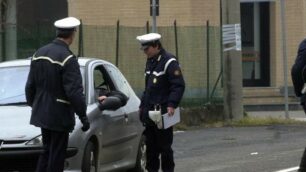Gli agenti della Polizia locale di Cesano Maderno