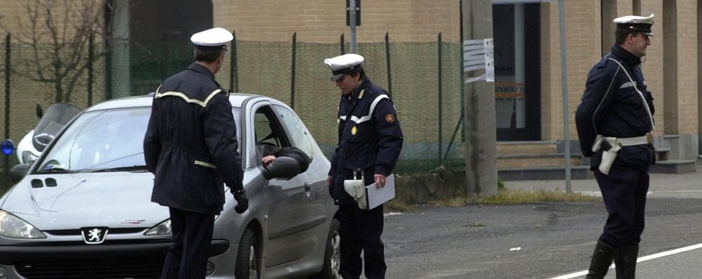 Gli agenti della Polizia locale di Cesano Maderno