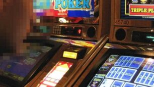 Una slot machine