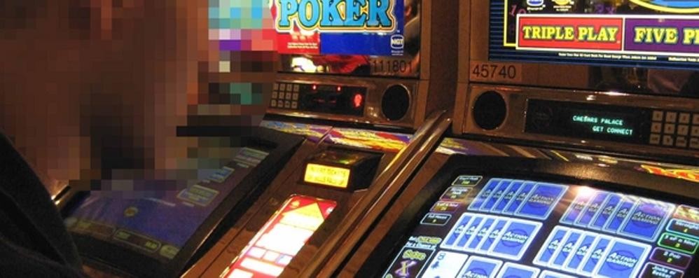 Una slot machine