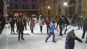 Monza Pista pattinaggio in piazza San Paolo