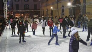 Monza Pista pattinaggio in piazza San Paolo