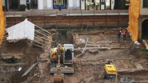 Monza Cantiere piazza Trento