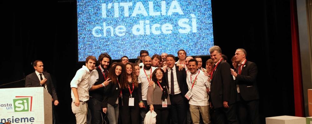 Monza, Matteo Renzi al Binario 7