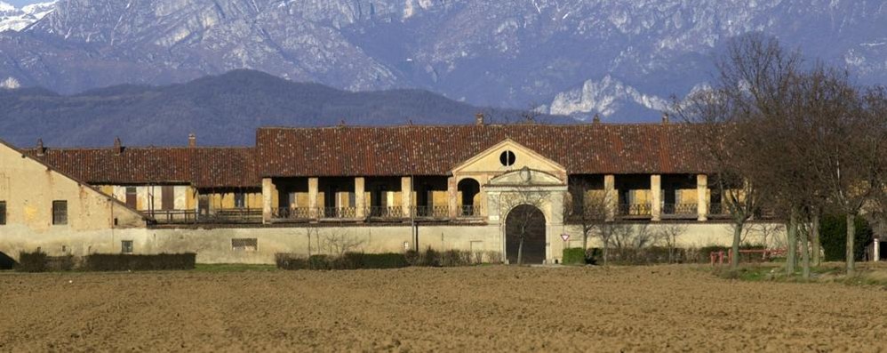 Una foto d’achivio della Cascina Cavallera