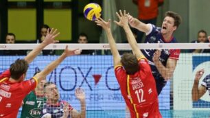 Volley, primo tempo di Verhees del Gi Group Monza