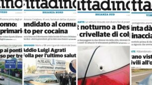 Le prime pagine de il Cittadino in edicola sabato 24 dicembre