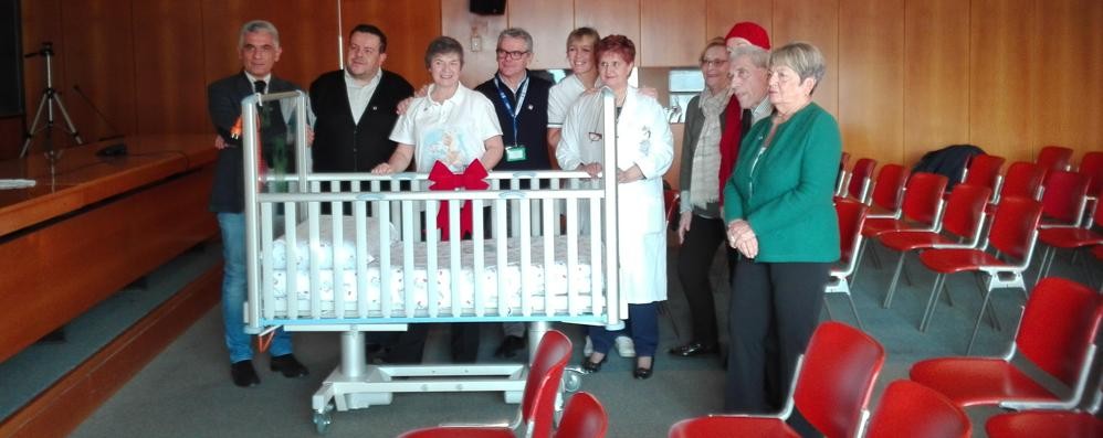 Inaugurazione dei cinque lettini per la pediatria dell’Ospedale di Desio