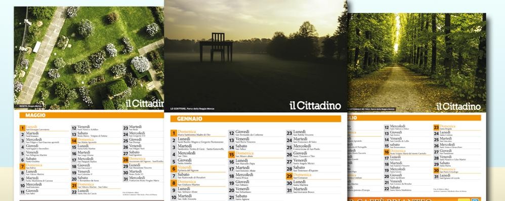 In regalo con il Cittadino: alcune immagini del calendario 2017 di Monza