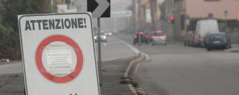 Limitazioni per il traffico in vigore