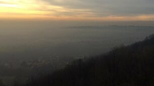Allarme smog: la Brianza vista da Montevecchia