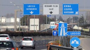 La superstrada Valassina a Giussano