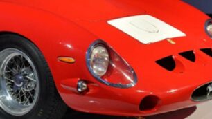Il frontale di una (vera) Ferrari 250 GTO