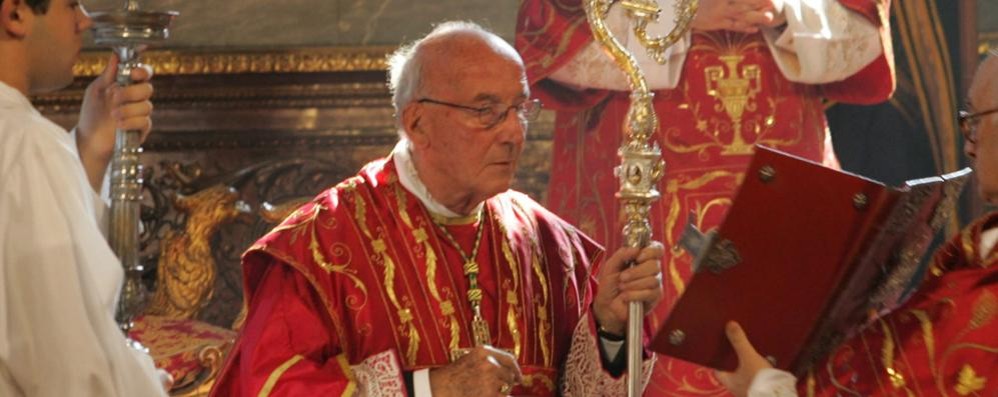 Monza, monsignor Dino Gariboldi