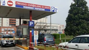 L’ingresso dell'ospedale di Desio